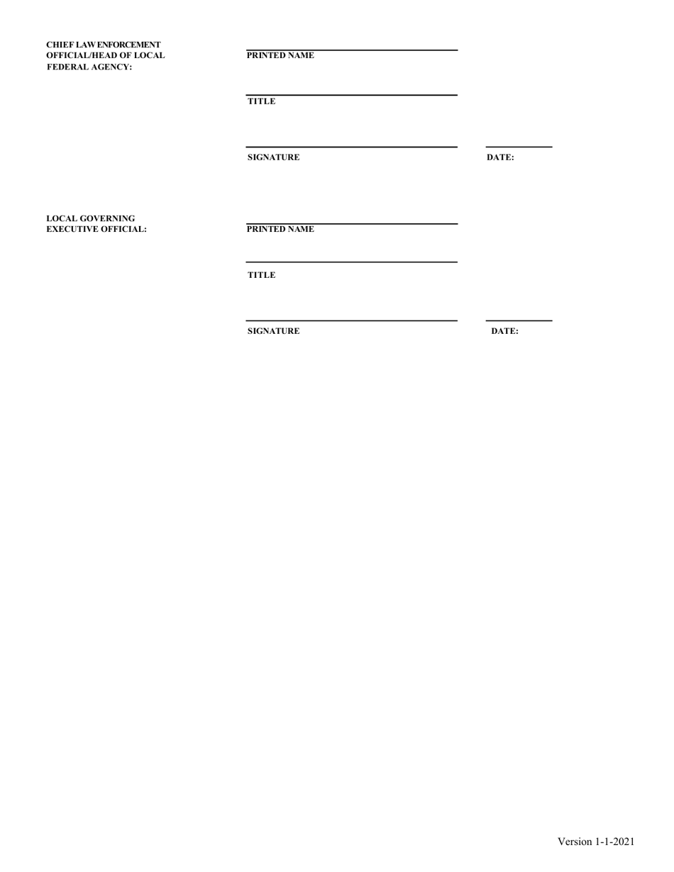 Law Enforcement Agency (Lea) Small Arms Request - Missouri, Page 4