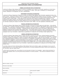 Form SHP-754H Application for Student Internship - Missouri, Page 5