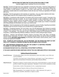 Application for Eligibility to Participate in the Lpaa Preference Buyer Program - Louisiana, Page 2