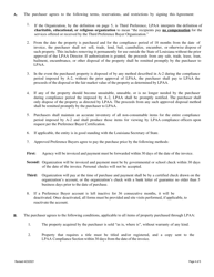 Application for Eligibility to Participate in the Lpaa Preference Buyer Program - Louisiana, Page 4