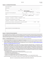 Form CLSP-1 Application to Land Spread Solid Waste Generated by Drilling Oil &amp; Gas Wells - Kansas, Page 3