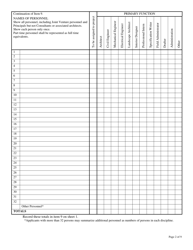 Form LSB-1 Louisiana Selection Boards for Design Services Application Form - Louisiana, Page 2