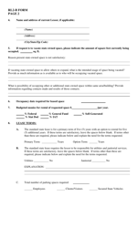 Form RL-2(B) Request for Bid Proposal - Louisiana, Page 2