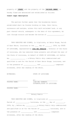 Boundary Agreement and Recognition of Title - Louisiana, Page 3