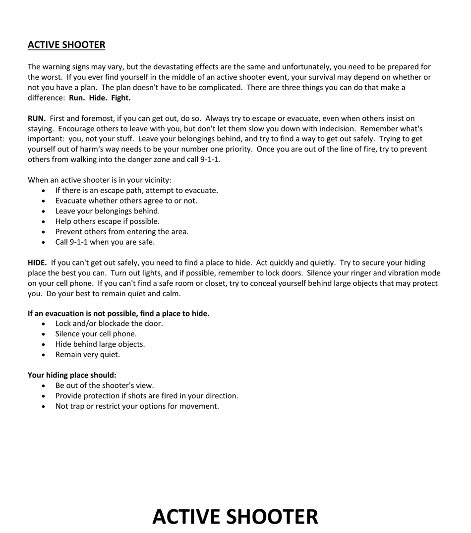 Emergency Procedures Manual - Louisiana, Page 17