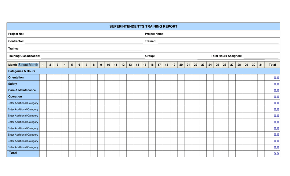 Form MDT-CIV-027 EEO 7a Monthly Training Report - Montana, Page 2