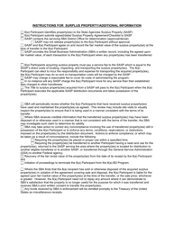 Surplus Property Agreement/Checklist - Louisiana, Page 2