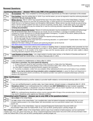 Renewal Application - Certified Master Social Worker Only or Certified Social Worker - Nebraska, Page 2