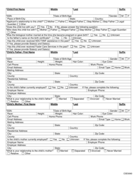 Form CSE0060 Application for Child Support Services - Nebraska, Page 2