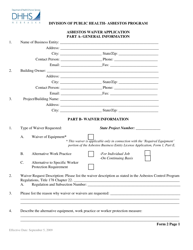 Form 2 Waiver of Specific Requirements, or to Request Alternative Work Practices - Nebraska, Page 2
