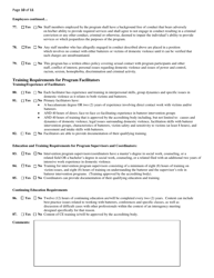Application for Batterer Intervention Program Certification - Kansas, Page 10