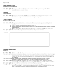 Application for Batterer Intervention Program Certification - Kansas, Page 9