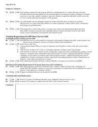 Renewal Application for Batterer Intervention Program Certification - Kansas, Page 10