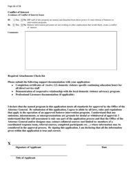Renewal Application for Batterer Intervention Program Certification - Kansas, Page 11