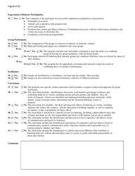 Renewal Application for Batterer Intervention Program Certification - Kansas, Page 6