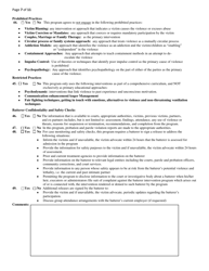 Renewal Application for Batterer Intervention Program Certification - Kansas, Page 7