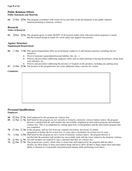 Renewal Application for Batterer Intervention Program Certification - Kansas, Page 9