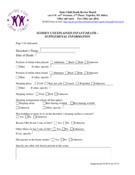 Coroner Report Form - Kansas, Page 3
