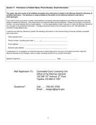 Certified Instructor Application - Kansas, Page 5