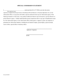 Private Detective - Renewal Application (Covid19) - Kansas, Page 11