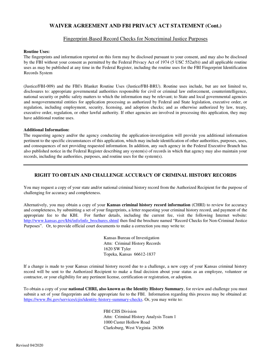 Private Detective - Renewal Application (Covid19) - Kansas, Page 15