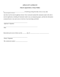Firearms Trainer - Renewal Application - Kansas, Page 4