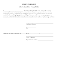 Private Detective - Renewal Application - Kansas, Page 12