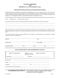 Bail Enforcement Agent Renewal Application - Kansas, Page 12