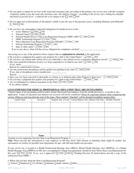 New Hampshire State Loan Repayment Program Application - New Hampshire, Page 4
