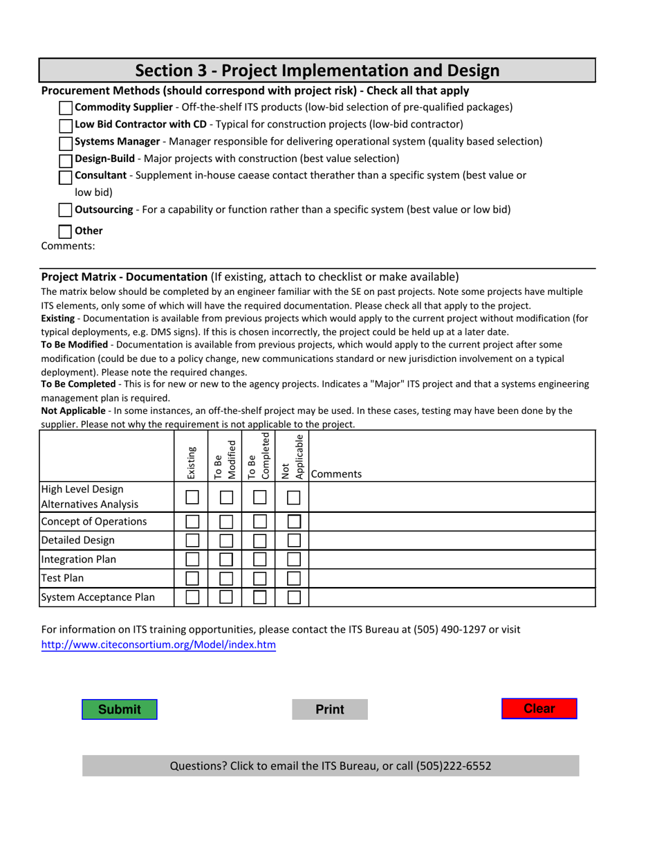 Form A-1322 Its Project Checklist - Systems Engineering Compliance - New Mexico, Page 4