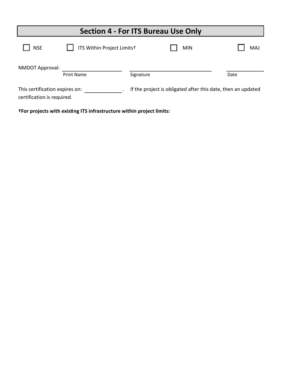 Form A-1322 Its Project Checklist - Systems Engineering Compliance - New Mexico, Page 5