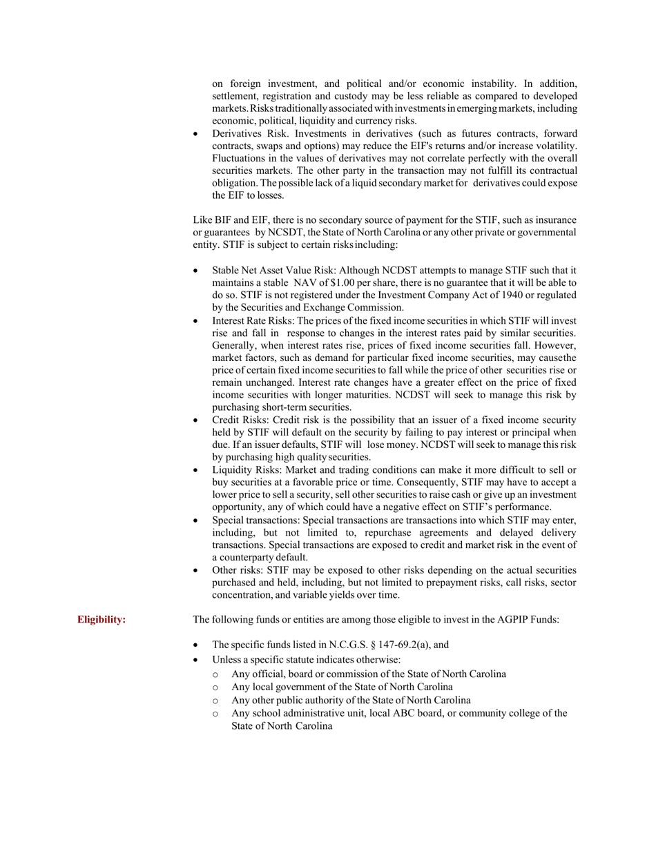 Enrollment Authorization - Ancillary Governmental Participant Investment Program (Agpip) - North Carolina, Page 4