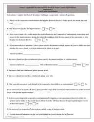 Form RA-79 MCI Owner&#039;s Application for Rent Increase Based on Major Capital Improvements - New York, Page 11