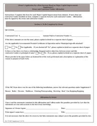 Form RA-79 MCI Owner&#039;s Application for Rent Increase Based on Major Capital Improvements - New York, Page 4