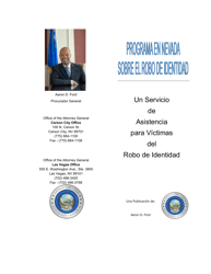 Solicitud Al Programa Por Robo De Identidad - Nevada (Spanish)
