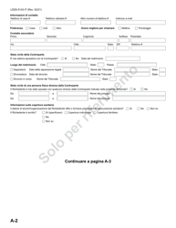 Form LDSS-5143 Application for Child Support Services - New York (Italian), Page 8