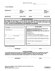 Form 10.02-A Domestic Violence Temporary Protection Order (Dvtpo) - Ohio, Page 5