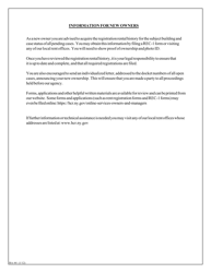 Form RA-44 Report of Change in Ownership or Address - New York, Page 2