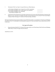 Financial Institution Request for Approval to Amend by-Laws Pursuant to R. I. Gen. Laws 19-2-15 - Rhode Island, Page 2