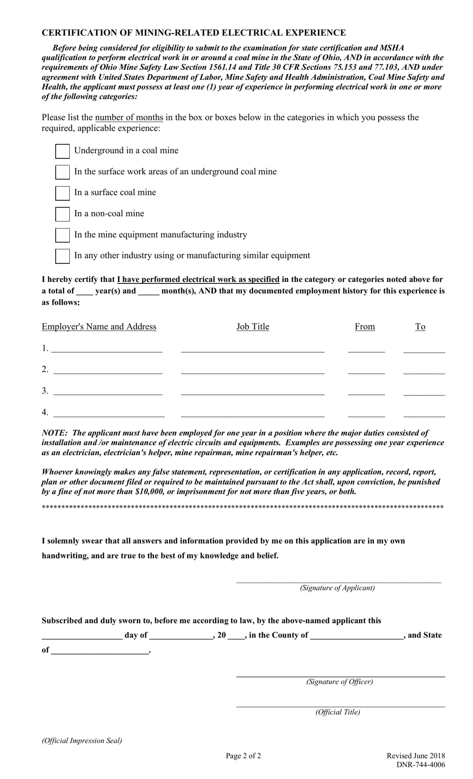 Form DNR-744-4006 - Fill Out, Sign Online and Download Printable PDF ...