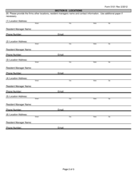 Form 5101 Initial Out-of-State Firm Registration - South Carolina, Page 2