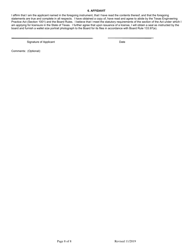 Application for Temporary Licensure - Texas, Page 8