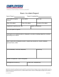 &quot;Basic Accident Report Form - Employers&quot;
