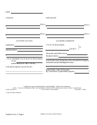 Form 11-2003 Land Contract - Wisconsin, Page 4