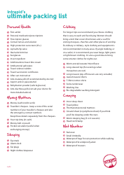 Ultimate Packing List - Intrepid, Page 2