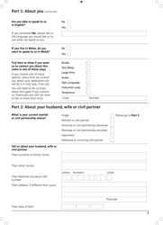 Form BR1 State Pension Claim Form - Born Before 6 April in 1951 (Men) or 1953 (Women) - United Kingdom, Page 19