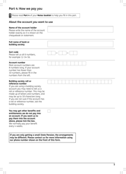 Form BR1 State Pension Claim Form - Born Before 6 April in 1951 (Men) or 1953 (Women) - United Kingdom, Page 21