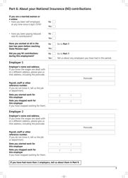 Form BR1 State Pension Claim Form - Born Before 6 April in 1951 (Men) or 1953 (Women) - United Kingdom, Page 23