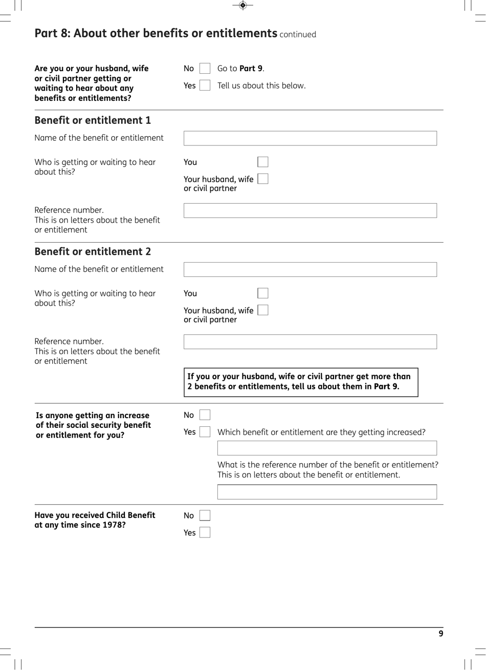 Form BR1 - Fill Out, Sign Online and Download Printable PDF, United ...