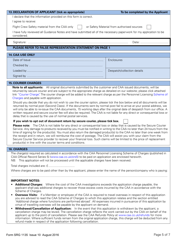 Form SRG1135 Application for the Revalidation or Renewal of an Instructor Certificate in Accordance With Part-Fcl - United Kingdom, Page 5
